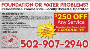 Cardinal Foundation and Waterproofing