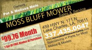 Moss Bluff Mower Sales